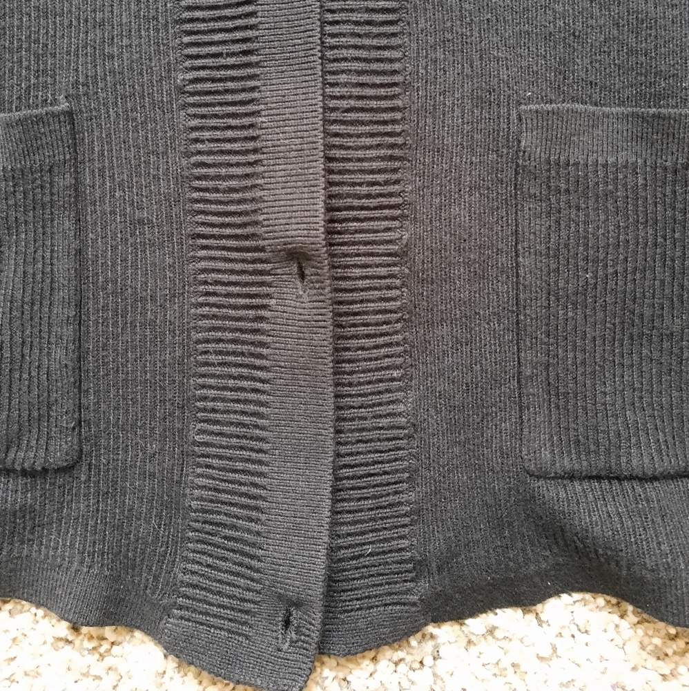 Talbots Ribbed Cardigan - Picture 3 of 7